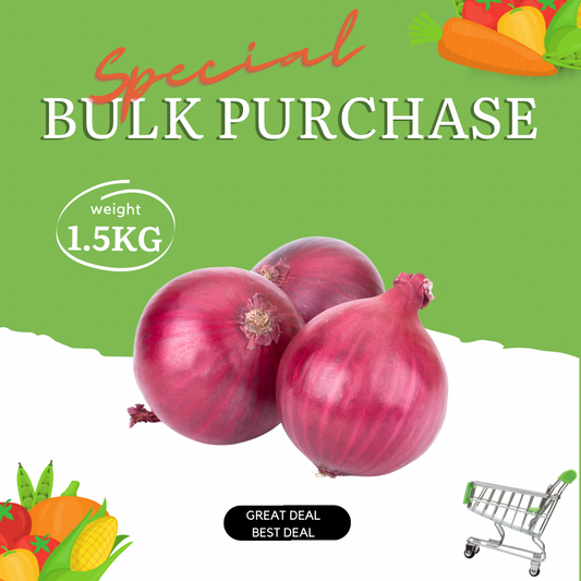 Onion Red Bulk Special