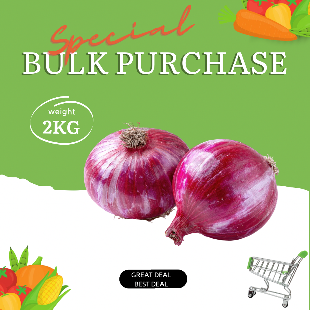 Onion Red Bulk Special